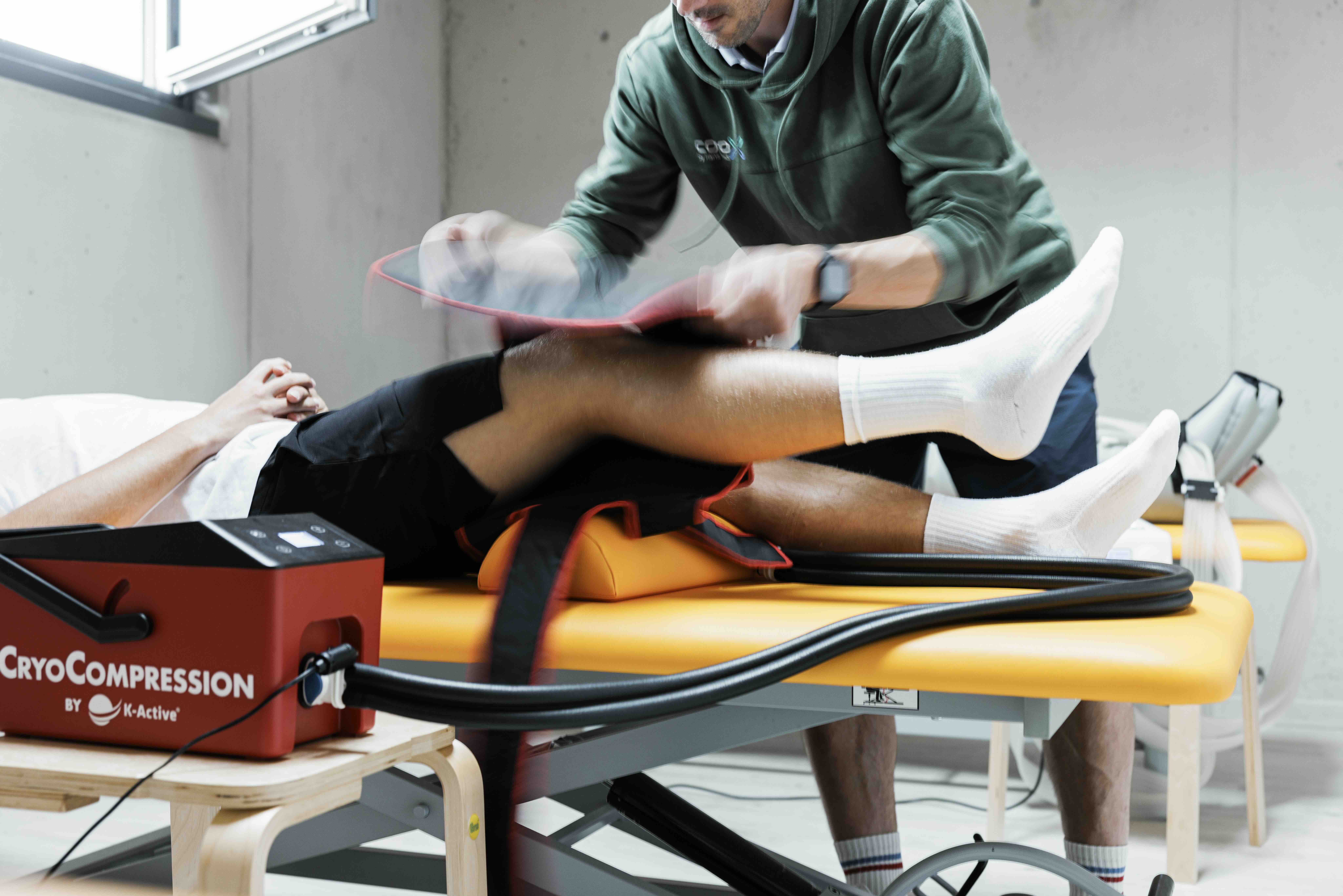 Cryo und Kompression